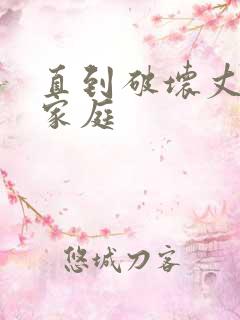 直到破坏丈夫的家庭