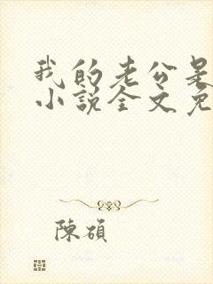 我的老公是大佬小说全文免费阅读