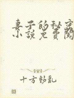 妻子的秘密周芸小说免费阅读