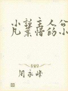 小说主人公叫林凡叶惜的小说