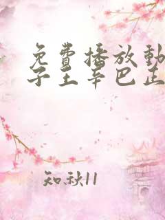 免费播放动漫狮子王辛巴正版