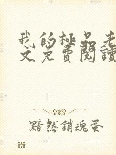 我的极品老婆全文免费阅读小说