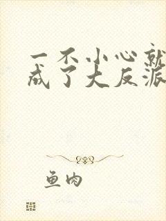 一不小心就穿越成了大反派小说