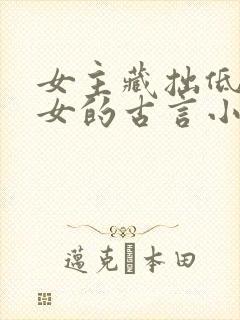 女主藏拙低调庶女的古言小说