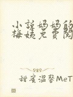 小说妈妈的闺蜜梅姨免费阅读全文