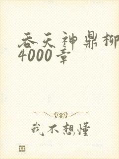 吞天神鼎柳无邪4000章