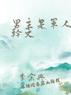男主是军人的高干文