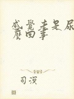 感觉老是尿频怎么回事