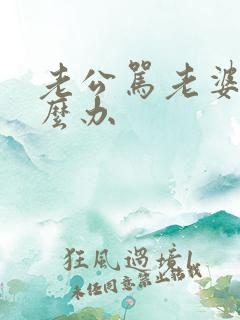 老公骂老婆傻怎么办