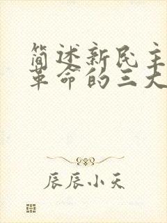 简述新民主主义革命的三大法宝及其相互关系