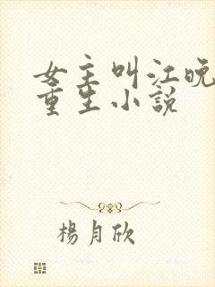 女主叫江晚吟的重生小说