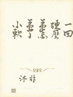 小弟弟硬一下就软了怎么回事