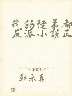 我的徒弟都是大反派小说正版免费