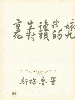 重生后我嫁给了死对头的九叔