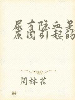 尿有隐血是什么原因引起的