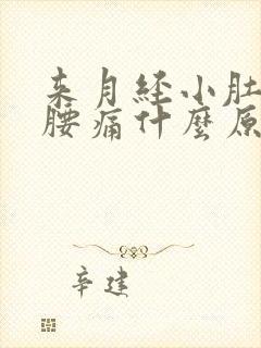 来月经小肚子痛腰痛什么原因