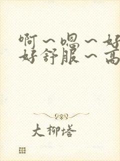 啊～嗯～好爽～好舒服～高h