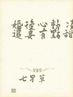 婚后心动 凌总追妻有点甜