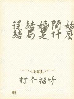 从结婚开始恋爱结局是什么