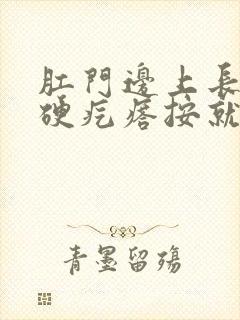 肛门边上长了个硬疙瘩按就疼