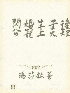 闪婚生子后被老公宠上天短剧