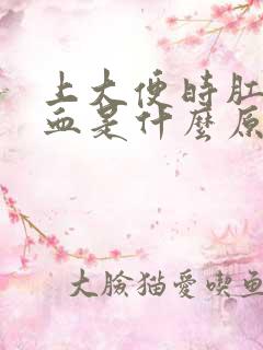 上大便时肛门出血是什么原因