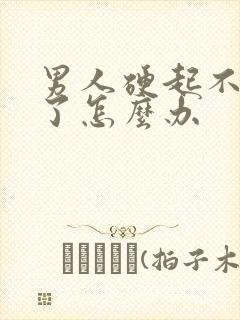 男人硬起不持久了怎么办