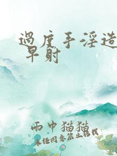 过度手淫造成的 早射