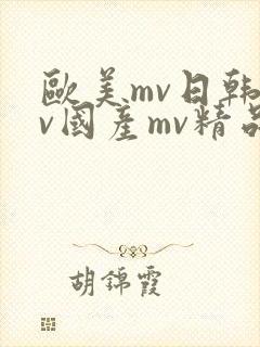 欧美mv日韩mv国产mv精品