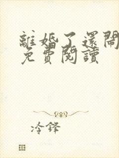 离婚了还闹小说免费阅读