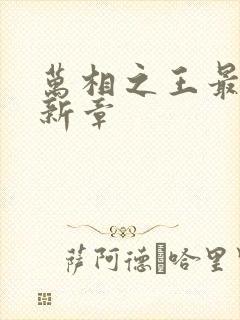 万相之王最新更新章