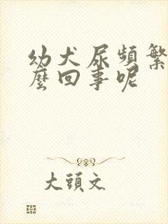 幼犬尿频繁是怎么回事呢