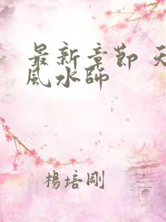 最新章节 天命风水师