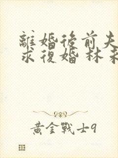 离婚后前夫哭着求复婚 林未央