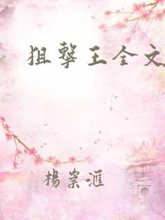 狙击王全文阅读