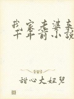 我家老婆来自一千年前小说无弹窗