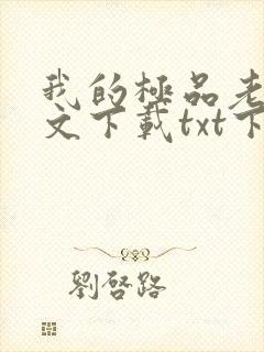 我的极品老婆全文下载txt下载