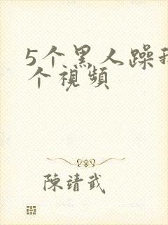 5个黑人躁我一个视频