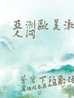 亚洲欧美激情成人网