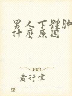 男人下体肿了是什么原因