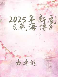 2025年新剧《藏海传》