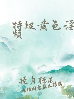 特级黄色淫片视频