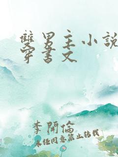 双男主小说推荐穿书文