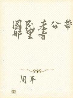 国民老公带回家哪里看