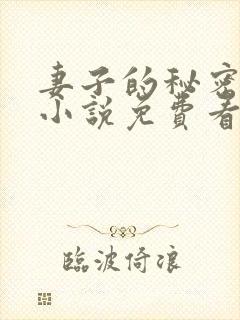 妻子的秘密网络小说免费看第一章