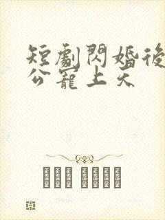 短剧闪婚后被老公宠上天