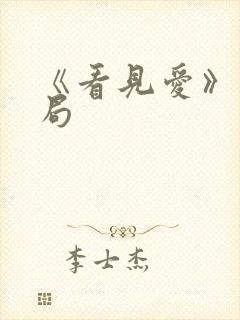 《看见爱》大结局