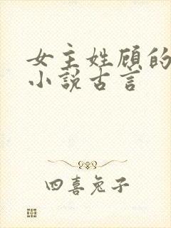 女主姓顾的重生小说古言