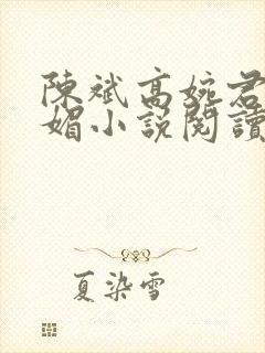 陈斌高婉君赵心媚小说阅读