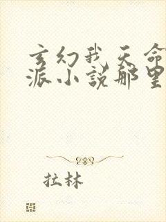 玄幻我天命大反派小说那里可以看